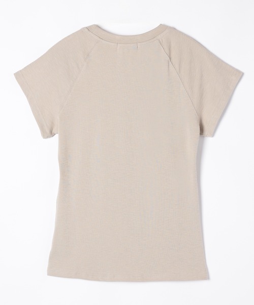 LiLIN(リリン)の「クルーネック アニマル プリント 半袖 Tシャツ トップス(Tシャツ/カットソー・レディース・ブラウン/ホワイト/グレイッシュベージュ・FREE)」の6枚目の写真