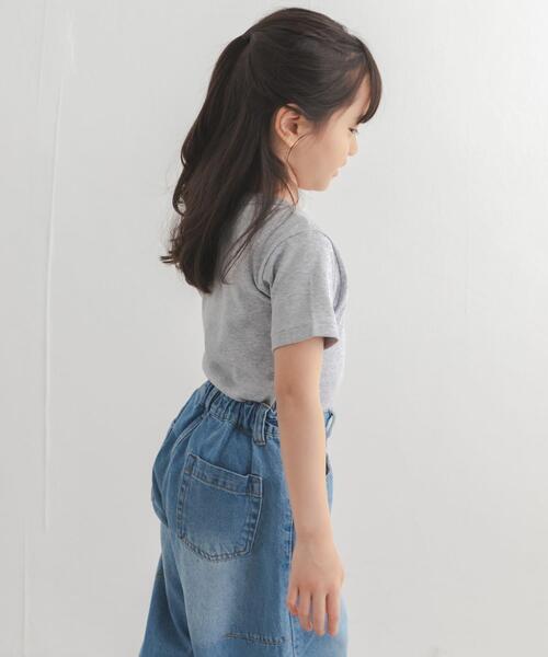 PETIT BATEAU(プチバトー)の「『別注』PETIT BATEAU×DOORS 刺繍ロゴTシャツ(Tシャツ/カットソー・キッズ・ホワイト/ネイビー/グレー・10A/8A/6A/110)」の12枚目の写真