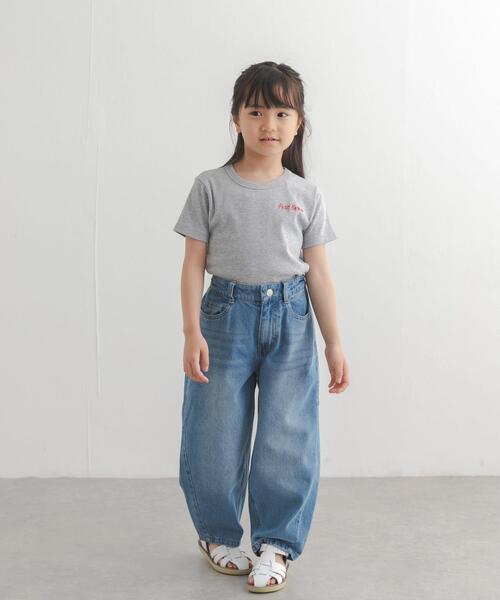 PETIT BATEAU(プチバトー)の「『別注』PETIT BATEAU×DOORS 刺繍ロゴTシャツ(Tシャツ/カットソー・キッズ・ホワイト/ネイビー/グレー・10A/8A/6A/110)」の17枚目の写真