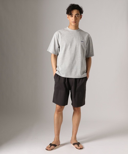 THOUSAND MILE（サウザンドマイル）の「【THOUSAND MILE(サウザンドマイル)】別注ショートパンツ[吸水速乾・UVカット]（その他パンツ・メンズ・チャコール/ブルー・LARGE/MEDIUM）」の3枚目の写真