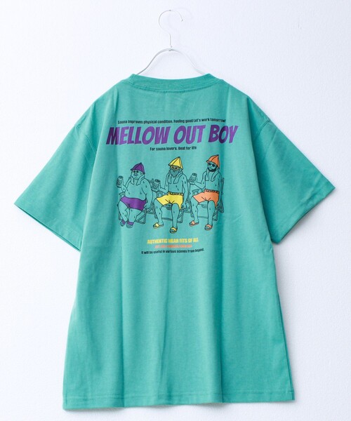 FREDY MAC(フレディーマック)の「【Duckster/ダックスター】T/C度詰め天竺MELLOW OUTBOY TEE(Tシャツ/カットソー・メンズ・ブラック/ミント/アイボリー・L/M)」の1枚目の写真