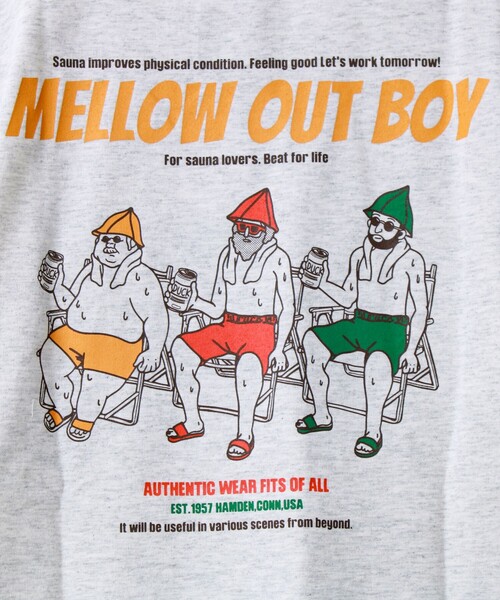 FREDY MAC(フレディーマック)の「【Duckster/ダックスター】T/C度詰め天竺MELLOW OUTBOY TEE(Tシャツ/カットソー・メンズ・ブラック/ミント/アイボリー・L/M)」の4枚目の写真