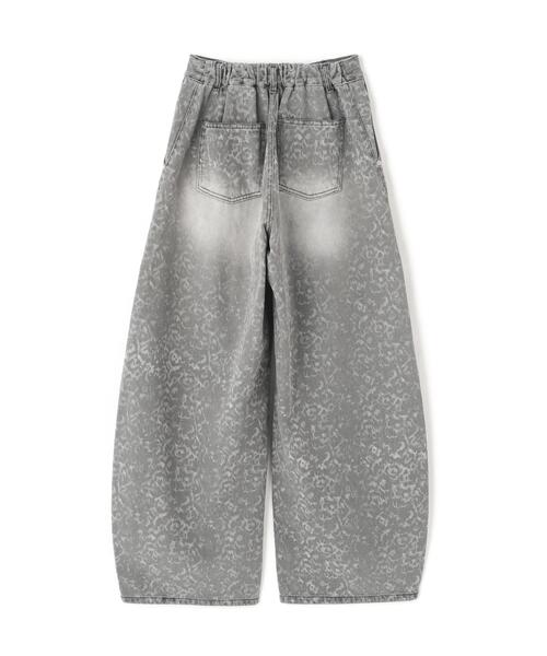 SIS(エスアイエス)の「SIS/エスアイエス/Leopard Denim Pants(デニムパンツ・レディース・グレー・L/M)」の6枚目の写真