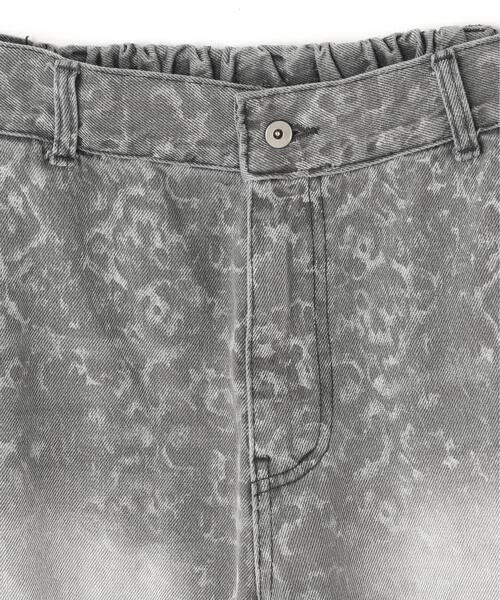SIS(エスアイエス)の「SIS/エスアイエス/Leopard Denim Pants(デニムパンツ・レディース・グレー・L/M)」の7枚目の写真