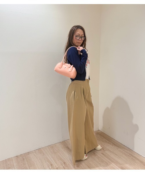 Desert Rose(デザートローズ)の「【no:rae /ノラエ】ミニボストンバッグ(ボストンバッグ・レディース・ピンク/アイボリー/イエロー・FREE)」の22枚目の写真