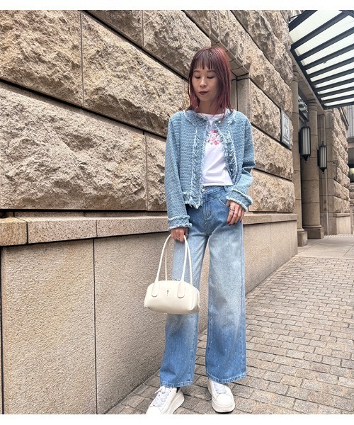 Desert Rose(デザートローズ)の「【no:rae /ノラエ】ミニボストンバッグ(ボストンバッグ・レディース・ピンク/アイボリー/イエロー・FREE)」の10枚目の写真