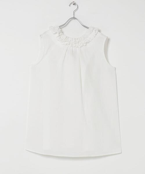 ITEMS URBANRESEARCH(アイテムズ アーバンリサーチ)の「2WAYフリルブラウス(シャツ/ブラウス・レディース・ホワイト/ブラック・FREE)」の13枚目の写真
