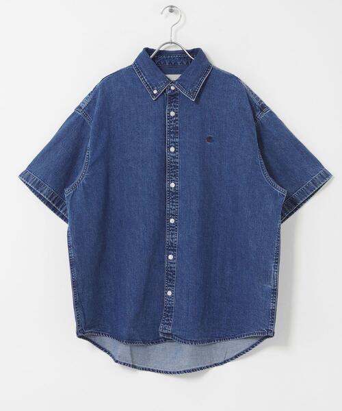 Carhartt(カーハート)の「CARHARTT SHORT-SLEEVE LUCAS SHIRTS(シャツ/ブラウス・メンズ・ブルー・MEDIUM)」の9枚目の写真