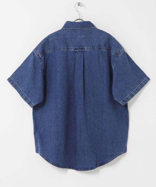 Carhartt(カーハート)の「CARHARTT SHORT-SLEEVE LUCAS SHIRTS(シャツ/ブラウス・メンズ・ブルー・MEDIUM)」の11枚目の写真