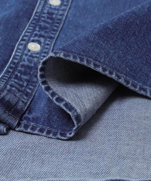 Carhartt(カーハート)の「CARHARTT SHORT-SLEEVE LUCAS SHIRTS(シャツ/ブラウス・メンズ・ブルー・MEDIUM)」の12枚目の写真