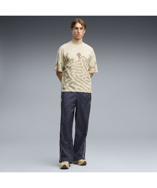 PUMA(プーマ)の「PUMA プーマ メンズ PUMA x サッカー ポルトガル代表 x サレヘ ベンバリー キ(Tシャツ/カットソー・メンズ・グリーン系その他/オフホワイト・LARGE/X-LARGE/SMALL/MEDIUM/X-SMALL)」の8枚目の写真
