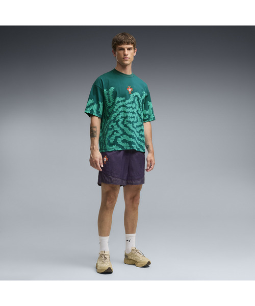 PUMA(プーマ)の「PUMA プーマ メンズ PUMA x サッカー ポルトガル代表 x サレヘ ベンバリー キ(Tシャツ/カットソー・メンズ・グリーン系その他/オフホワイト・LARGE/X-LARGE/SMALL/MEDIUM/X-SMALL)」の14枚目の写真