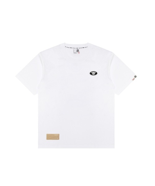 AAPE BY A BATHING APE(エーエイプバイアベイシングエイプ)の「AAPE MAIN TEE(Tシャツ/カットソー・メンズ・ブラック/ホワイト・MEDIUM/LARGE/X-LARGE/SMALL)」の2枚目の写真