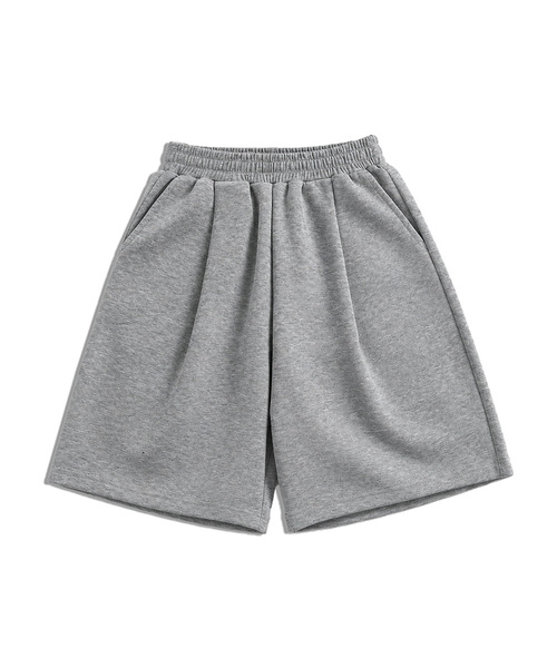 Pendulum(ペンデュラム)の「エッセンシャル 6部 ワンタック スウェット バミューダパンツ LR2PU417_2color(その他パンツ・メンズ・ブラック/ヘザーグレー・28/30/32)」の2枚目の写真