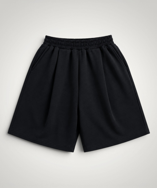 Pendulum(ペンデュラム)の「エッセンシャル 6部 ワンタック スウェット バミューダパンツ LR2PU417_2color(その他パンツ・メンズ・ブラック/ヘザーグレー・28/30/32)」の9枚目の写真