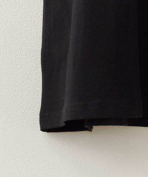 U.S. POLO ASSN.(ユーエスポロアッスン)の「U.S. POLO ASSN./ユーエスポロアッスン Shoulder-tuck dress ショルダータックワンピース ダブルホースマン刺繍 ノースリーブ Aライン カットソー Tシャツワンピース 2026年 夏 夏服(ワンピース・レディース・スミクロ/ブラウン/ベージュ・S/M/L)」の5枚目の写真