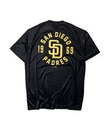 Fanatics | ファナティクス【Fanatics】‐ サンディエゴ パドレス 半袖Tシャツ【San Diego Padres MLB BACK CIRCLE LOGO S/S ACTIVE DRY TEE BLACK ML0126SS0002】(Tシャツ/カットソー)
