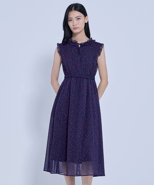 TOCCA(トッカ)の「SWINGING CHERRY ドレス(ワンピース・レディース・グリーン系5/アイボリー系5/ネイビー系5・0/2/4)」の18枚目の写真