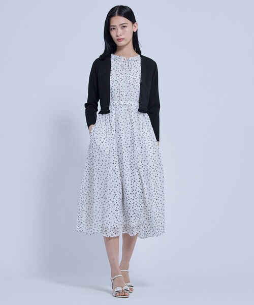 TOCCA(トッカ)の「SWINGING CHERRY ドレス(ワンピース・レディース・グリーン系5/アイボリー系5/ネイビー系5・0/2/4)」の20枚目の写真