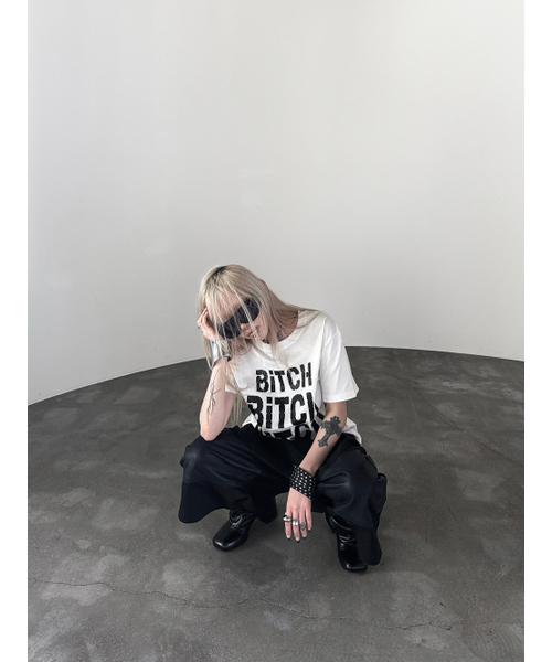 ROARINGRAD(ロアリングラド)の「W.クリスタルスタッズTシャツ ホワイト(Tシャツ/カットソー・レディース・その他・MEDIUM/LARGE)」の7枚目の写真