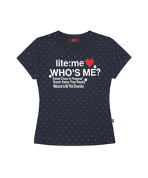 lite me Slim Fit T-shirt Navy
