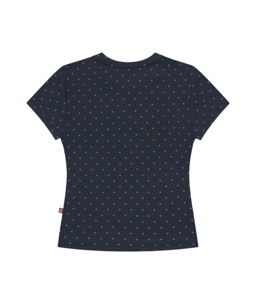 S'EST(エスイーエスティー)の「lite me Slim Fit T-shirt Navy(Tシャツ/カットソー・レディース・ネイビー・SMALL)」の2枚目の写真