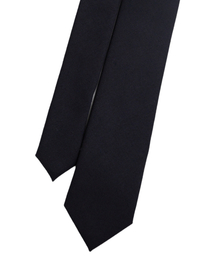 MANNERGRAM（マナーグラム）の「[SCABAL イギリス輸入生地] スカバル ネイビー スリムネクタイ 大剣 6.5cm（ネクタイ）」