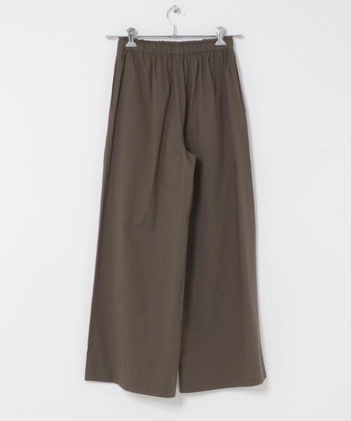 ITEMS URBANRESEARCH(アイテムズ アーバンリサーチ)の「イージーワイドパンツ(その他パンツ・レディース・ベージュ系その他/ブラウン・FREE)」の9枚目の写真