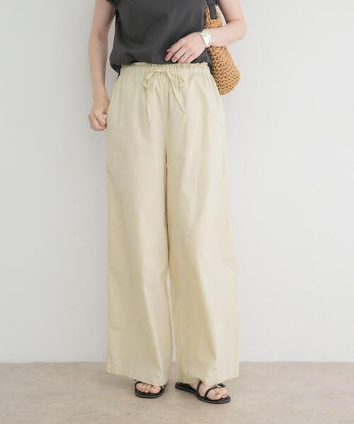 ITEMS URBANRESEARCH(アイテムズ アーバンリサーチ)の「イージーワイドパンツ(その他パンツ・レディース・ベージュ系その他/ブラウン・FREE)」の11枚目の写真