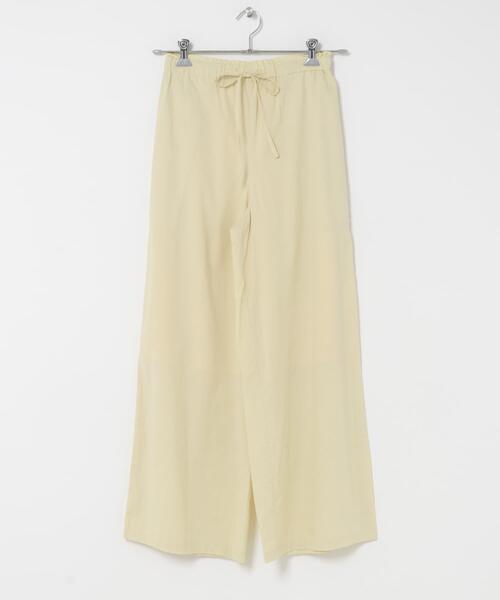 ITEMS URBANRESEARCH(アイテムズ アーバンリサーチ)の「イージーワイドパンツ(その他パンツ・レディース・ベージュ系その他/ブラウン・FREE)」の15枚目の写真