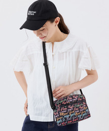 DANIELLA CROSSBODY NYCスクリプトブラック