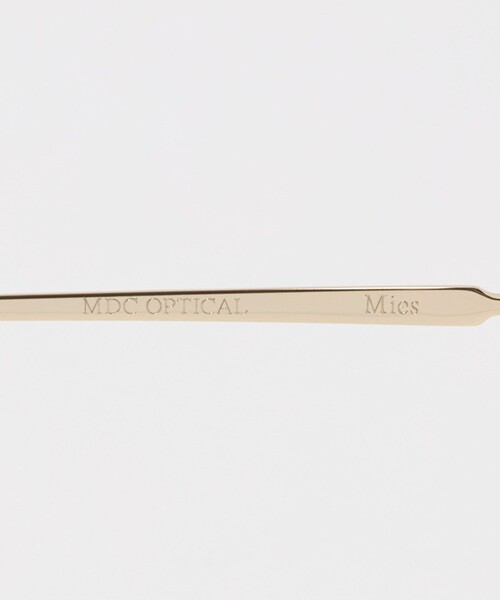 UNITED ARROWS(ユナイテッドアローズ)の「<MDC OPTICAL>Mies ミース/調光レンズ/アイウェア(サングラス・メンズ・ゴールド/ブラック/シルバー・FREE)」の9枚目の写真
