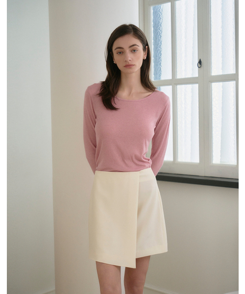 GIEMAR（ジエマル）の「WRAP SKIRT IVORY ラップスカートアイボリー（スカート・レディース・その他・SMALL/MEDIUM）」の6枚目の写真