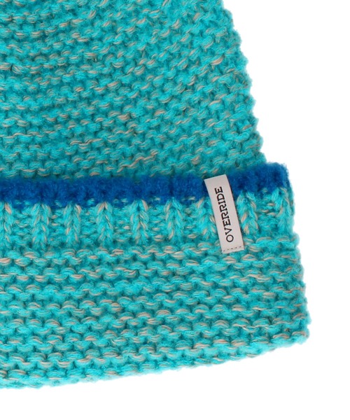 OVERRIDE(オーバーライド)の「OVERRIDE KNIT 2WAY BUBBLE WATCH SGP / オーバーライド(ニットキャップ/ビーニー・レディース・ブラック/ライトブルー/グリーン/ピンク・57~59cm)」の22枚目の写真
