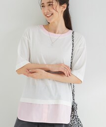 SHOO・LA・RUE | シャツドッキングカットソー(Tシャツ/カットソー)