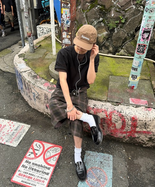 kutir(クティール)の「ASSORT CHECK STRIPE SHORTS/アソートチェックストライプジョーツ(その他パンツ・メンズ・カーキ/グレー/チャコールグレー・MEDIUM/LARGE/SMALL)」の18枚目の写真