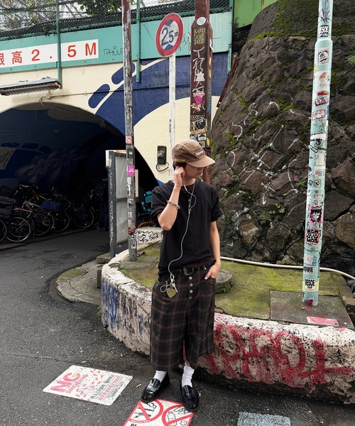 kutir(クティール)の「ASSORT CHECK STRIPE SHORTS/アソートチェックストライプジョーツ(その他パンツ・メンズ・カーキ/グレー/チャコールグレー・MEDIUM/LARGE/SMALL)」の21枚目の写真