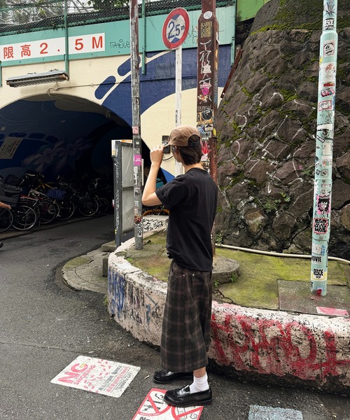kutir(クティール)の「ASSORT CHECK STRIPE SHORTS/アソートチェックストライプジョーツ(その他パンツ・メンズ・カーキ/グレー/チャコールグレー・MEDIUM/LARGE/SMALL)」の22枚目の写真