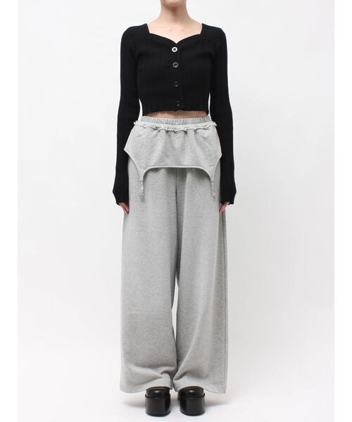 EMODA(エモダ)の「ギャザーベルトスウェットパンツ(スウェットパンツ・レディース・グレー・SMALL/MEDIUM)」の10枚目の写真