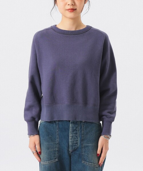 BEAMS BOY(ビームスボーイ)の「【別注】BUZZ RICKSON'S / FREEDOM SLEEVE SWEAT SHIRT(スウェット・レディース・ネイビー/オートミール・ONE SIZE)」の11枚目の写真