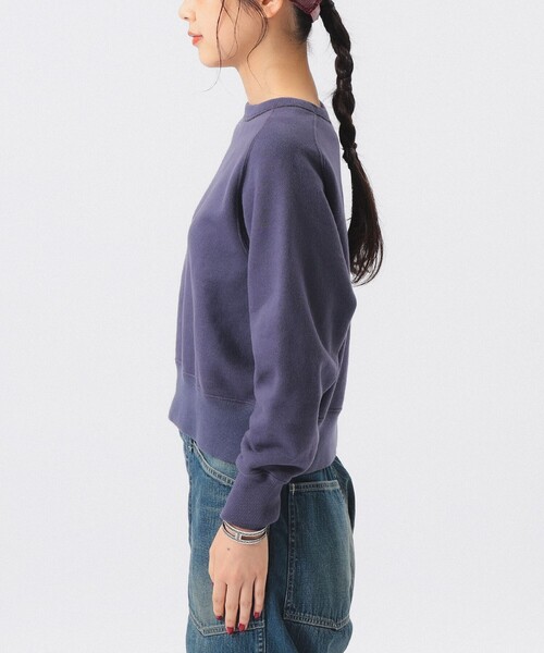 BEAMS BOY(ビームスボーイ)の「【別注】BUZZ RICKSON'S / FREEDOM SLEEVE SWEAT SHIRT(スウェット・レディース・ネイビー/オートミール・ONE SIZE)」の12枚目の写真
