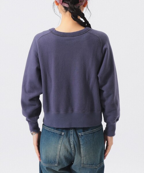 BEAMS BOY(ビームスボーイ)の「【別注】BUZZ RICKSON'S / FREEDOM SLEEVE SWEAT SHIRT(スウェット・レディース・ネイビー/オートミール・ONE SIZE)」の13枚目の写真