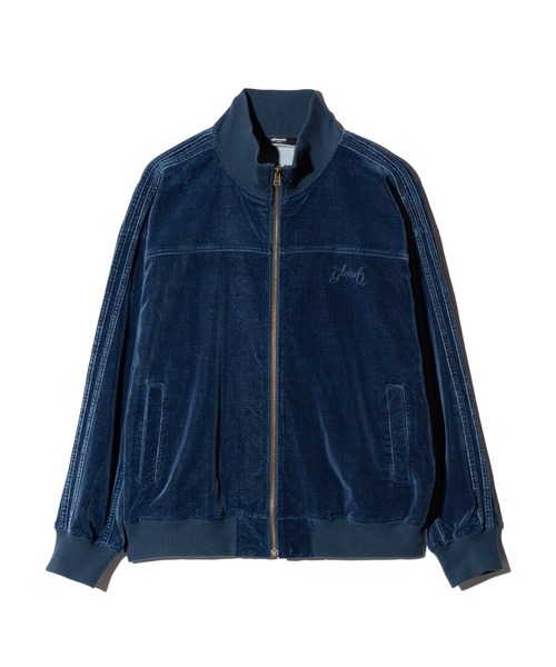 glamb(グラム)の「Indigo Velveteen Track Jacket / インディゴヴェルヴェッティーントラックジャケット(その他アウター・メンズ・インディゴブルー・L/M/S)」の2枚目の写真