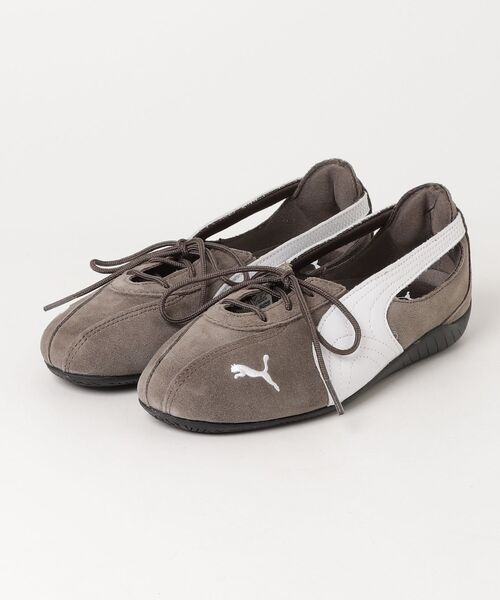 PUMA(プーマ)の「PUMA SPEEDCAT BALLET NOVA プーマ スピードキャットバレエノヴァ(スニーカー・レディース・ブラウン/ブラック・23.5cm/23cm/24cm/22.5cm/24.5cm)」の2枚目の写真