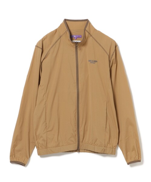 BEAMS GOLF(ビームスゴルフ)の「PURPLE LABEL / レオフィール(R)撥水 ミドラー ブルゾン(防風)(ブルゾン・メンズ・オリーブ/ブラウン系その他3/ネイビー・S/M/XL/L)」の19枚目の写真