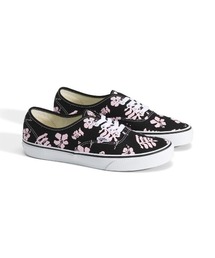 バンズ 【 Vans 】- スニーカー【VANS Authentic BLACK/PINK VN000Z75B9P】