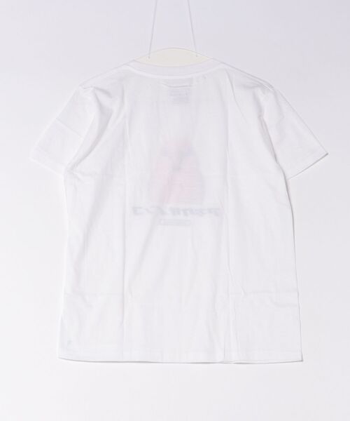 Moftique(モフティック)の「Moftique(モフティック) エントリーモデル 半袖Tシャツ アニマル アキクサインコ 鳥 ペット インクジェットプリント 褪せ感 4.0オンス 薄手 トップス カットソー 夏 カジュアル レディース ユニセックス(Tシャツ/カットソー・レディース・ホワイト・S)」の2枚目の写真