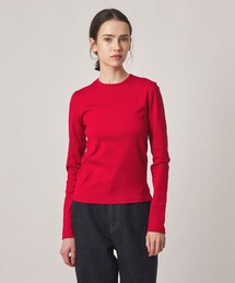 ＜Steven Alan＞コットン フライス ロングスリーブ プルオーバー
