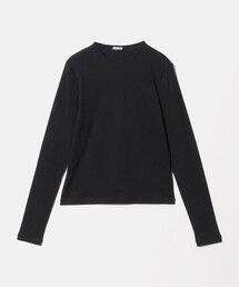 ＜Steven Alan＞コットン フライス ロングスリーブ プルオーバー