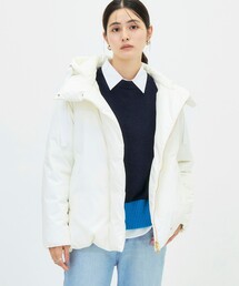 《撥水》ウォッシャブルフード付きスタンドダウン